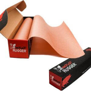 Pink Butcher Paper Roll With Dispenser Box - 17.25 Inch by 175 Foot Roll of Food Grade Peach BBQ Butcher Paper for Smoking Meat - Unbleached, Unwaxed and Uncoated - Made in the USA