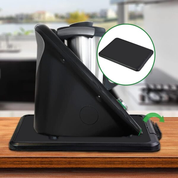 Diteje Kitchen Appliance Sliding Tray,Appliances Rolling Slider Moving Caddy Under Cabinet Countertop Compatible with Ninja Grill,KitchenAid Stand Mixer,Keurig Coffee Maker,Instant Pot,Blender - Image 5