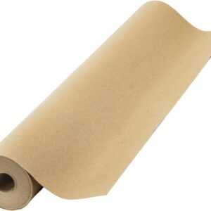 Brown Kraft Paper Roll 17.75” x 1200” (100ft) Made in USA- Ideal for Gift Wrapping, Packing Paper for Moving, Art Craft, Shipping, Floor Covering, Table Runner, 100% Recycled Material