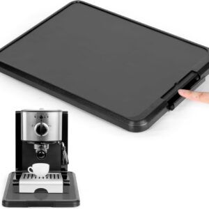 Appliance Sliding Tray, Kitchen Coffee Maker Sliding Caddy with Rolling Wheels for Countertop Coffee Maker Kitchen Aid Mixer Blenders and Air Fryer(16.1"W x11.8"D)