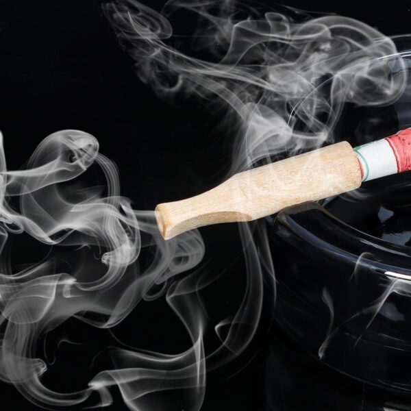 Wood Rolling Tips for Cigarette or Pre Rolling Cones (Total-10pcs, 8mm) - Image 5