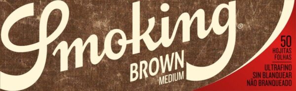 Brand Rolling Paper - Brown Unbleached - 1 1/4 Full Box - Image 2