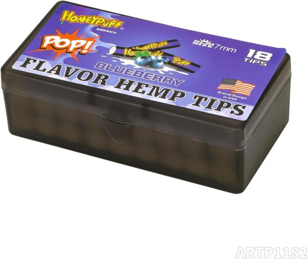Ice Blueberry Flavored Pop Filters for Rolling Papers, 18 Pcs Flavors Ø7mm Tips - Image 5