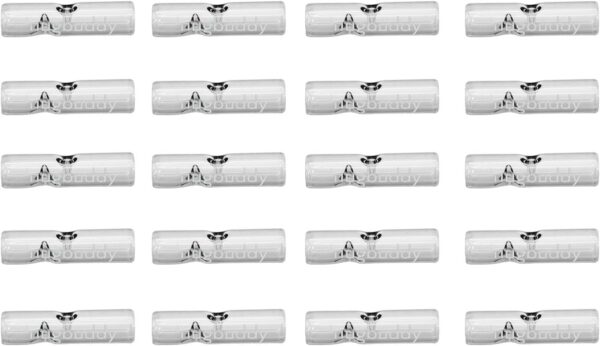 Glass Tips for Joints - 8mm Reusable Glass Rolling Tips - Mouthpiece Filter Crutch Fits in Rolling Machines - 20 Pack - Image 6