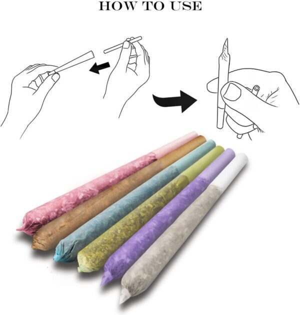 Colorful Pre Rolled Cones | Colorful Rolling Papers |100 Pack（4.2inches/108mm) Colorful King Size Pre Rolled Cones | Pre-Rolled Cones | Rolling Papers Cones | Rolling Paper with Tips | - Image 3