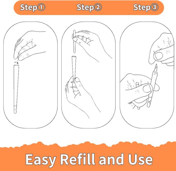 Flavored Pre-Rolled Pop Cones | 1 1/4 Size | 30 Pack | Orange Rolling Paper | "W" Filter Tip | Easy to Use and Convenient (K8333) - Image 8