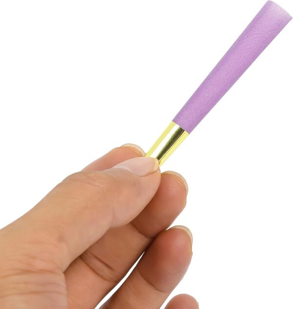 100 PACK Colorful Pre Rolled Cones With Golden Tips, 1 ¼ Size Rainbow Preroll Cones Rolling Papers(Include Loader and Packing Sticks) - Image 3