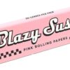 Kingsize Slim Pink Rolling Papers - 50 Leaves Per Pack