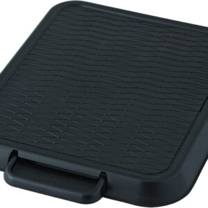 Copco Coffee Cab Rolling Countertop Small Appliance Stand - 2555-0217,Black