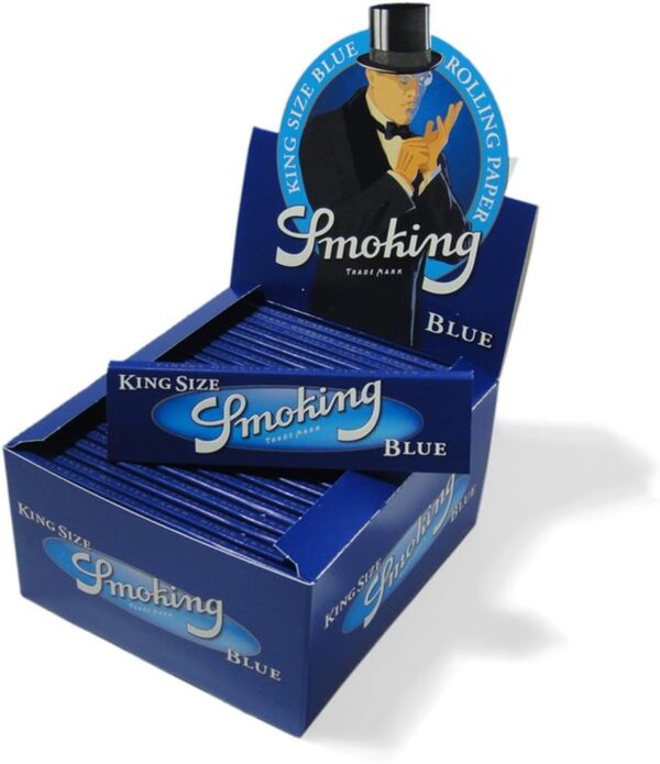 Brand Rolling Paper - Blue - King Size (Full Box)