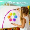 36" x 2520" (210') White Wrapping Paper Jumbo Rolls, White Kraft Paper Roll, Easel Painting Drawing Paper Roll Art Supplies, Gift Wrapping Chart Poster Bulletin Board Paper Roll 80GSM 55LB - Image 5