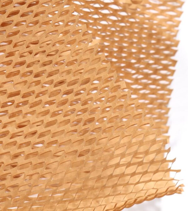 12Inch x 50FT Honeycomb Packing Paper Sheets for Moving Sustainable Alternative to Bubble Cushioning Wrap for Shipping Box Protective Roll - Image 3