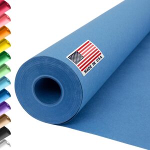 36" x 1200" (100 ft) Dark Blue Construction Paper Roll, (Pack of 1 Roll, Dark Blue Color) – Made in USA Construction Kraft Paper Roll for School Projects – Color Paper for Crafts, Art Paper