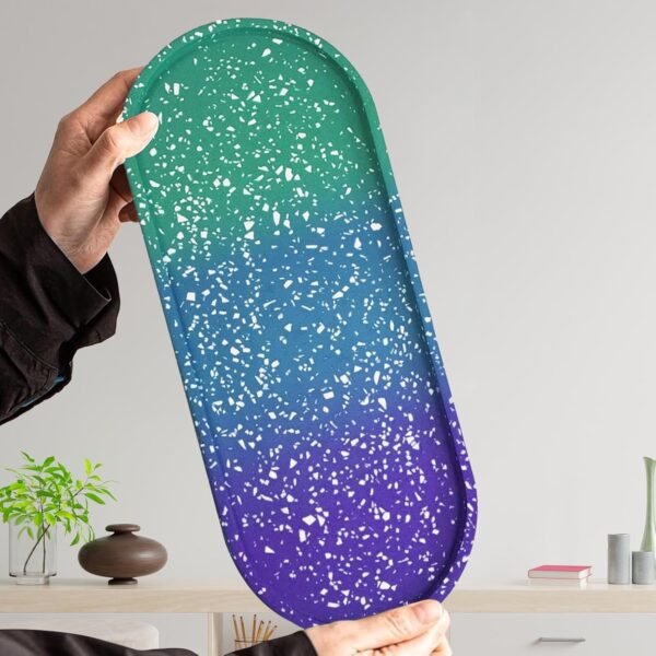 13 inch Large Resin Tray Silicone Oval Rolling Mold for DIY Handmade Decoration Crafting Gift, Big Jewelry Holder Container Plates Tray Mould【Huge Bigger Mold】 - Image 8