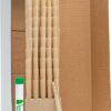 RAW Cones Classic 1 1/4 Size: Box of 225 - Pre Rolled Rawthentic Cones Rolling Papers & Tips, 84mm, All Natural, Green Blazer Sticker