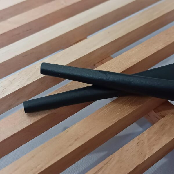 UBUNG King Size Black Pre Rolled Cones, 50 Pcs with Tips, 108mm Slow Type Black Rolling Papers, Includes Cone Loader and Push Rod - Image 4