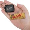 RAW Classic 1 1-4 Rolling Papers - 7 Pack - 50 Leaves per Pack - Includes Collectible Matte Black Murder'd Mini Tray Keychain - Image 2