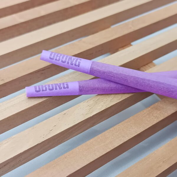 UBUNG Purple Cones, 200 Pcs King Size Purple Pre Rolled Cones with Tips, 108mm Slow Type Purple Rolling Papers, Including 1 Cone Loader And 1 Push Rod - Image 5