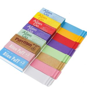 Rolling Papers Perforated Tips, 8 Pack Colors 60x20mm Filter Tips, 8x50=400 Premium Tips with Perforated Lines, Tobacco Tool