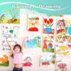 36" x 2520" (210') White Wrapping Paper Jumbo Rolls, White Kraft Paper Roll, Easel Painting Drawing Paper Roll Art Supplies, Gift Wrapping Chart Poster Bulletin Board Paper Roll 80GSM 55LB - Image 4