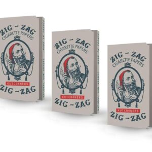 ZIG-ZAG Rolling Papers Kutcorners - Limited Edition Vintage (5 Booklets) 70MM - Premium Rolling Papers