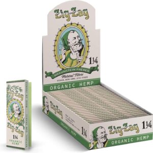 ZIG-ZAG Hemp Rolling Papers 1¼ - Limited Edition Vintage (24 Booklets) - 32 Sheets Each