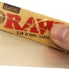 RAW Classic 1 1-4 Rolling Papers - 7 Pack - 50 Leaves per Pack - Includes Collectible Matte Black Murder'd Mini Tray Keychain - Image 4
