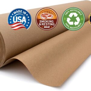 Industrial Grade Paper for Moving & Packing | Shipping, Gift Wrapping, Arts, Crafts & Table Settings | Recycled Kraft Paper Roll | 17.75 inches x 100 feet | by The Paper Factory LLC (17.75 x 100)