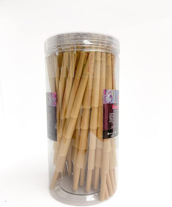 Kashmir Pre Rolled Cones Rolling Papers 1 1/4 Rolling Cones Unbleached Rolling Papers Pre Rolled Cones 78 mm Natural Fibers Easy to Use and Convenient Preroll Cones (1-1/4 200ct) - Image 8
