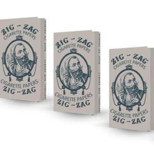 ZIG-ZAG Rolling Papers Original White - Limited Edition Vintage (5 Booklets) 70MM - Premium Rolling Papers