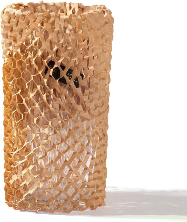 12Inch x 50FT Honeycomb Packing Paper Sheets for Moving Sustainable Alternative to Bubble Cushioning Wrap for Shipping Box Protective Roll - Image 4