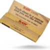 RAW Classic 1 1-4 Rolling Papers - 7 Pack - 50 Leaves per Pack - Includes Collectible Matte Black Murder'd Mini Tray Keychain - Image 3