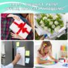 36" x 2520" (210') White Wrapping Paper Jumbo Rolls, White Kraft Paper Roll, Easel Painting Drawing Paper Roll Art Supplies, Gift Wrapping Chart Poster Bulletin Board Paper Roll 80GSM 55LB - Image 6
