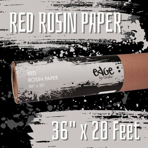 Grafix Edge Red Rosin Paper – 36” x 20’ Roll –Alternative to Drop Cloth, Provides a Protective Barrier and Absorbs Spills for Easy Cleanup, Roll - Image 2