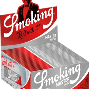 50 SMOKING MASTER KING SIZE EXTRA SLIM Rolling Papers