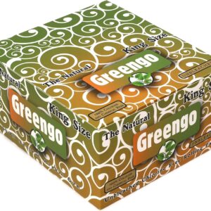 King Size Regular rolling paper x 50 booklets x 33 = 1650 papers
