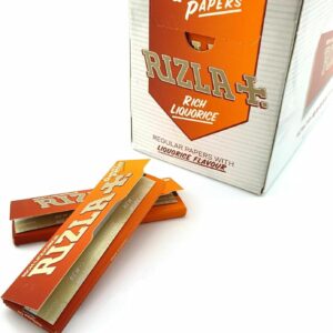 Rizla Liquorice Cigarette Rolling Papers- 10 Packets