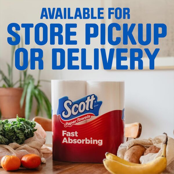 Scott Paper Towels, Choose-A-Sheet, 30 Double Rolls = 60 Regular Rolls (108 Sheets Per Roll) - Image 9