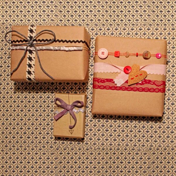 NY Paper Mill Brown Kraft Paper 17.50" x 2400" (200 feet) Jumbo Roll, Ideal for Gift Wrapping, Art & Craft, Postal, Packing, Shipping, Floor Covering, Parcel, Table Runner, 100% Recycled Made in USA - Image 9