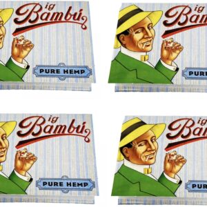Bambu - Big Bambu Pure Hemp Rolling Paper (4 Booklets)