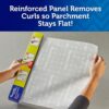 Reynolds Kitchens Stay Flat Dispensing Parchment Paper for Baking and Roasting, Parchment Paper Roll, Great for Baking and Rolling Dough, Non-stick, Reusable Up to 3x, 45 Sq. Ft. - Image 3