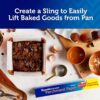 Reynolds Kitchens Stay Flat Dispensing Parchment Paper for Baking and Roasting, Parchment Paper Roll, Great for Baking and Rolling Dough, Non-stick, Reusable Up to 3x, 45 Sq. Ft. - Image 8