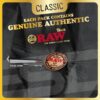 RAW Black Cones King Size - 100 Pack - Slow Burning Pre Rolled Cones Pressed Extra Fine for Thin, Naturally Translucent Paper with Tips & Packing Tubes Included - Image 5