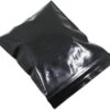 PABCK 100 Pieces Black Reclosable Zip Bags 5.1mil Thickness Poly Plastic Packaging Resealable Zipper Lock Closure Bag for Storage (3.1x4.7 inch) - Image 2