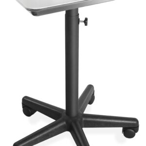 Saloniture Aluminum Salon Instrument Tray, Heavy-Duty Metal Rolling Base