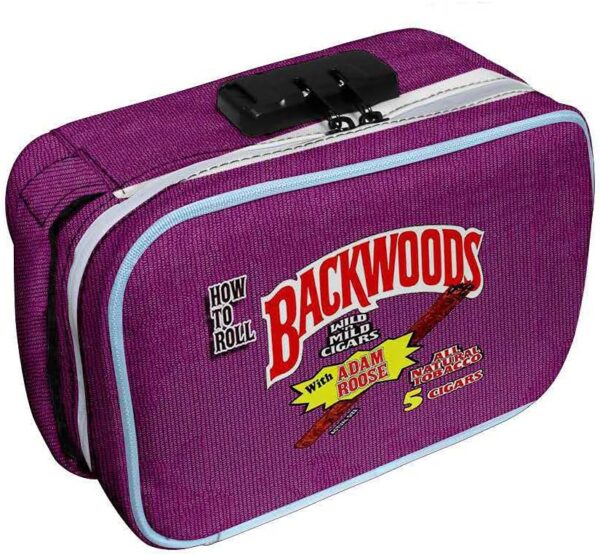 Backwoods Bags Smell Proof Bags Deodorant bags Storage Bags Travel Bags with Combination Lock- IndoorOutdoor (A9), 23*12*16cm