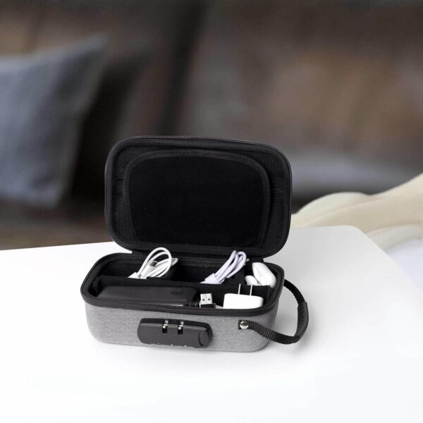 Lock Bag with Combination - Portable Travel Organizer Bags with 3-Digit Combination - Image 6