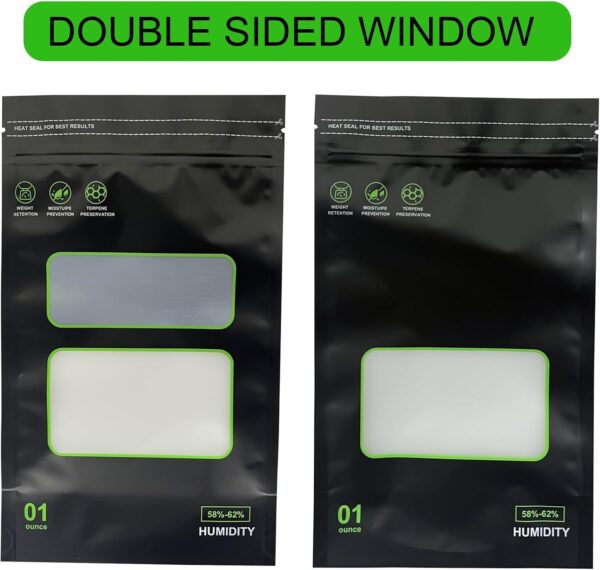 Lock & Seal 20 Pack Reusable Food Storage Bags - Heat Sealable, 1 oz, 6" x 9.8" x 3.15" Inch - Image 4