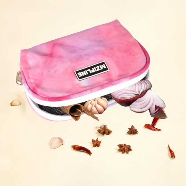 Small Bag - Smell Proof - Water Resistant Mini Vanity Case Pouch with Carbon Filter System for Girl Women Travel Storage - Image 4
