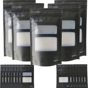 1 Ounce bags,Lock & Seal Storage & Curing terp Bags,Reusable Heat Sealable Bags for Food Storage (1 oz/28g) Sized at 6" x 9.8" x 3.15" Inches (20)